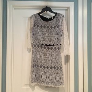 Gorgeous white lace dress